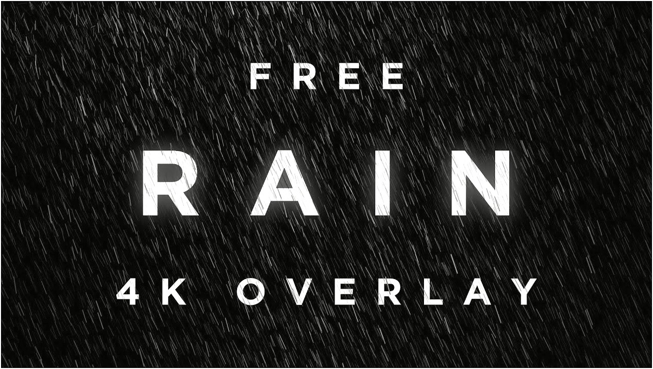 After Effects Weather Template Free Download