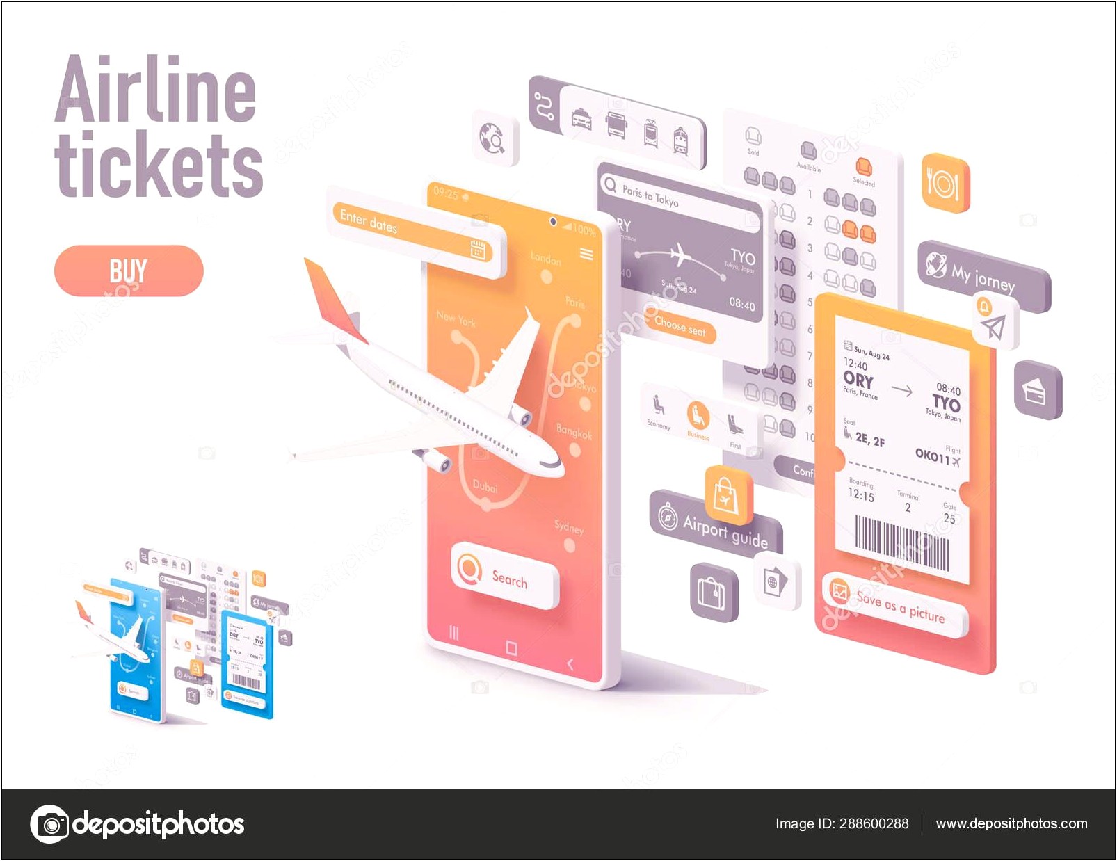 Airline Ticket Booking Template Free Download