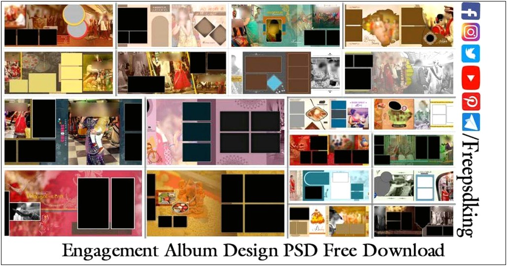 Album Design Templates Psd Free Download