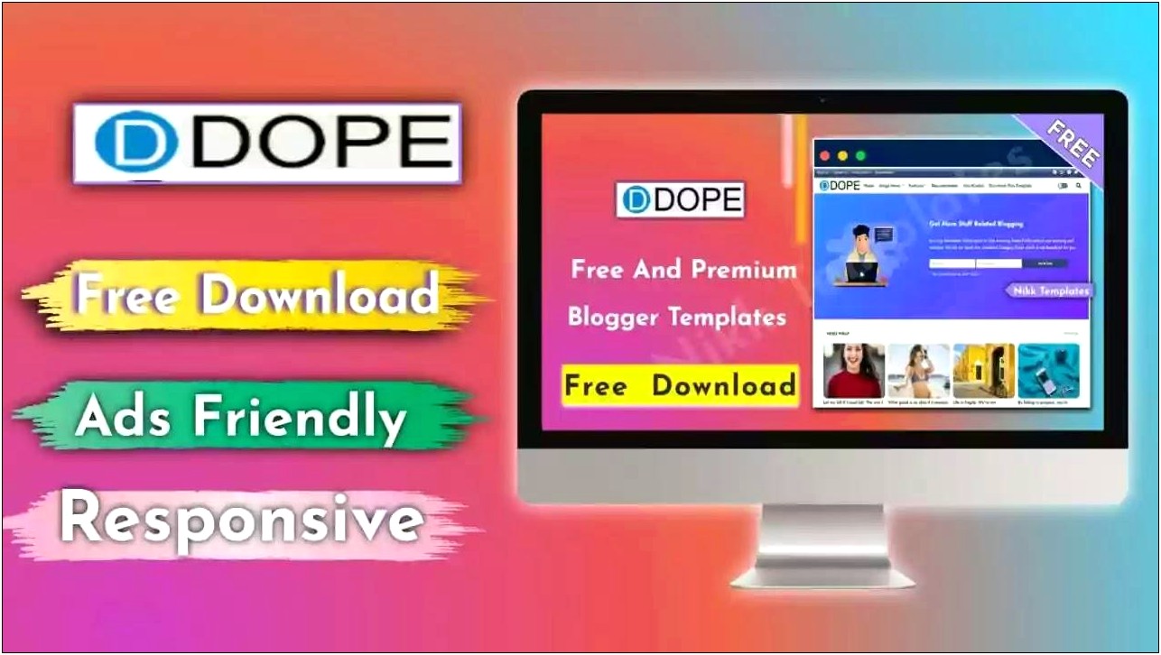 Amazin Responsive Multipurpose Blogger Template Free Download