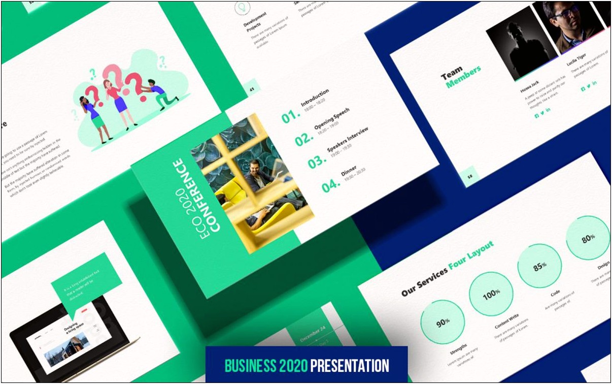 Animated Business Presentation Templates Free Download