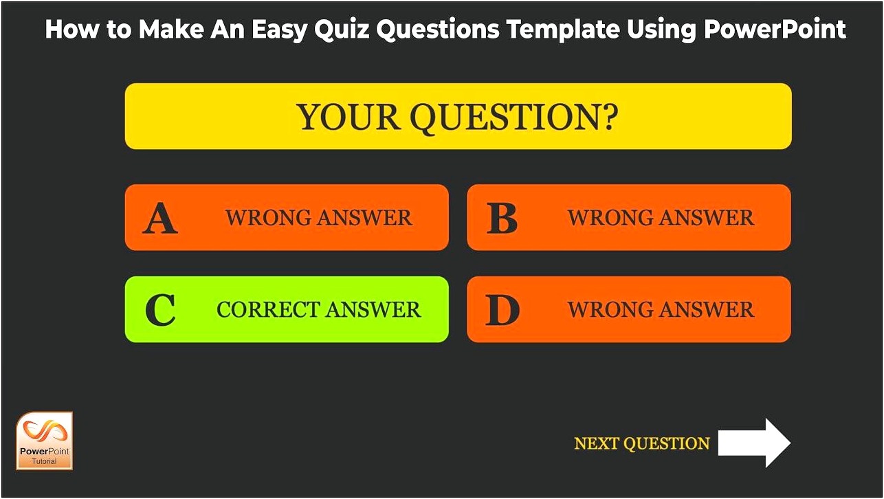 Animated Powerpoint Quiz Template Free Download