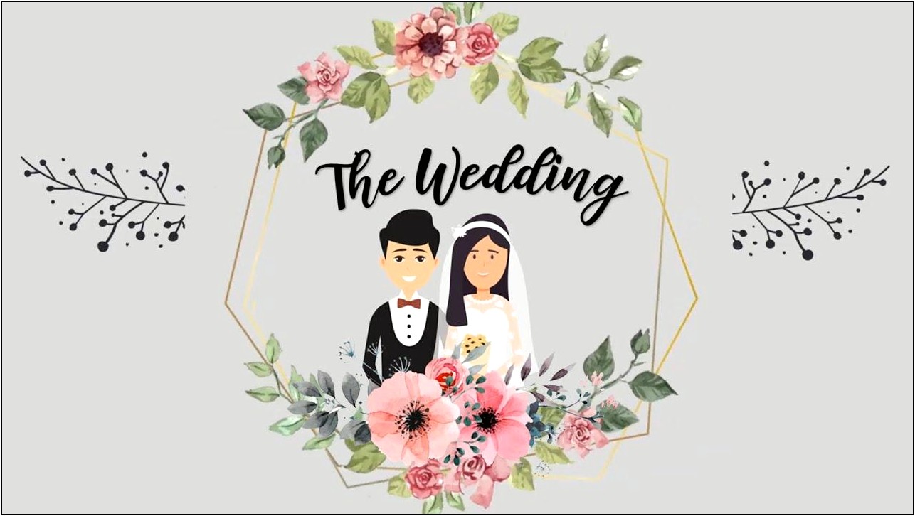 Animated Wedding Invitation Templates Free Download