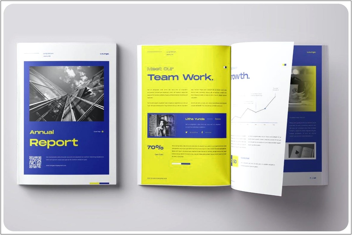 Annual Report Design Templates Free Download