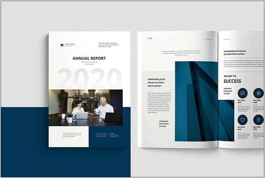 Annual Report Template Doc Free Download