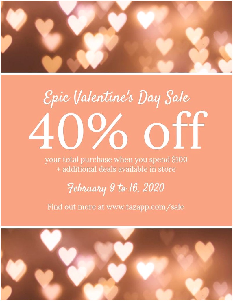 Anti Valentines Day Flyer Template Free