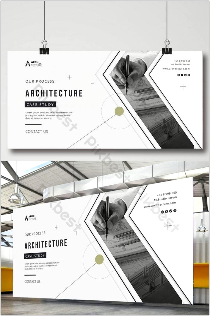 Architecture Portfolio Template Psd Free Download