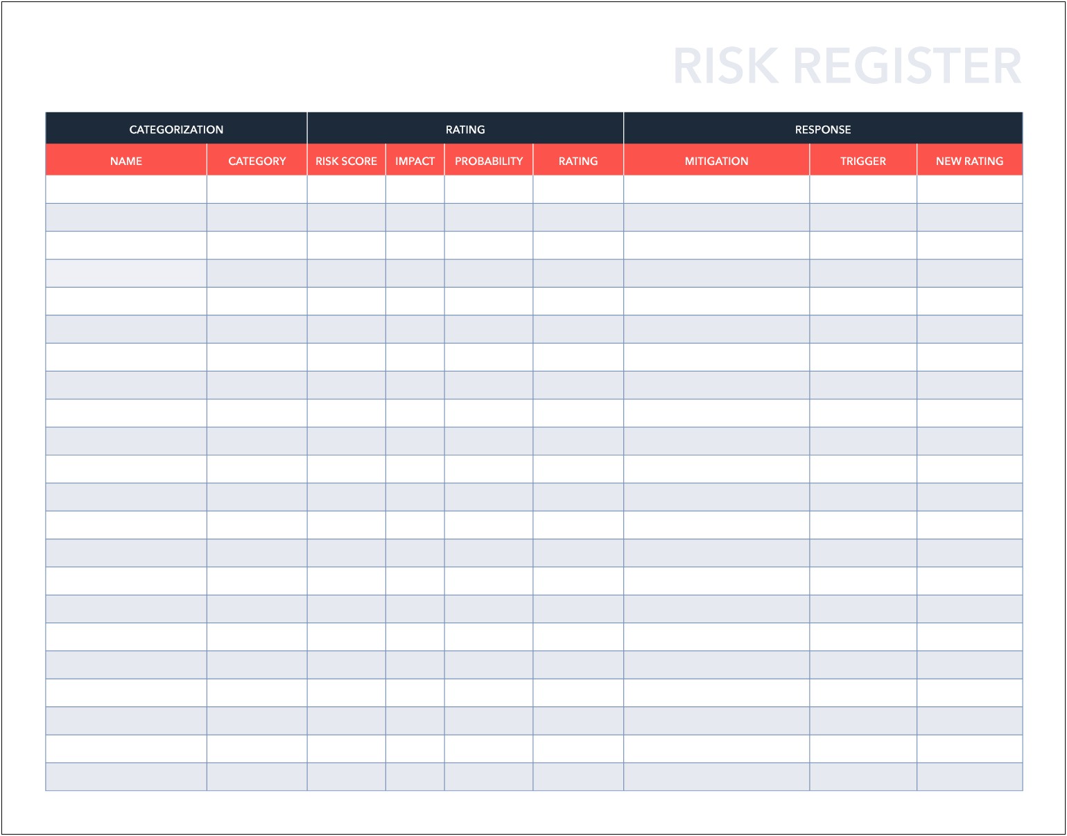Asset Register Template Excel Free Download