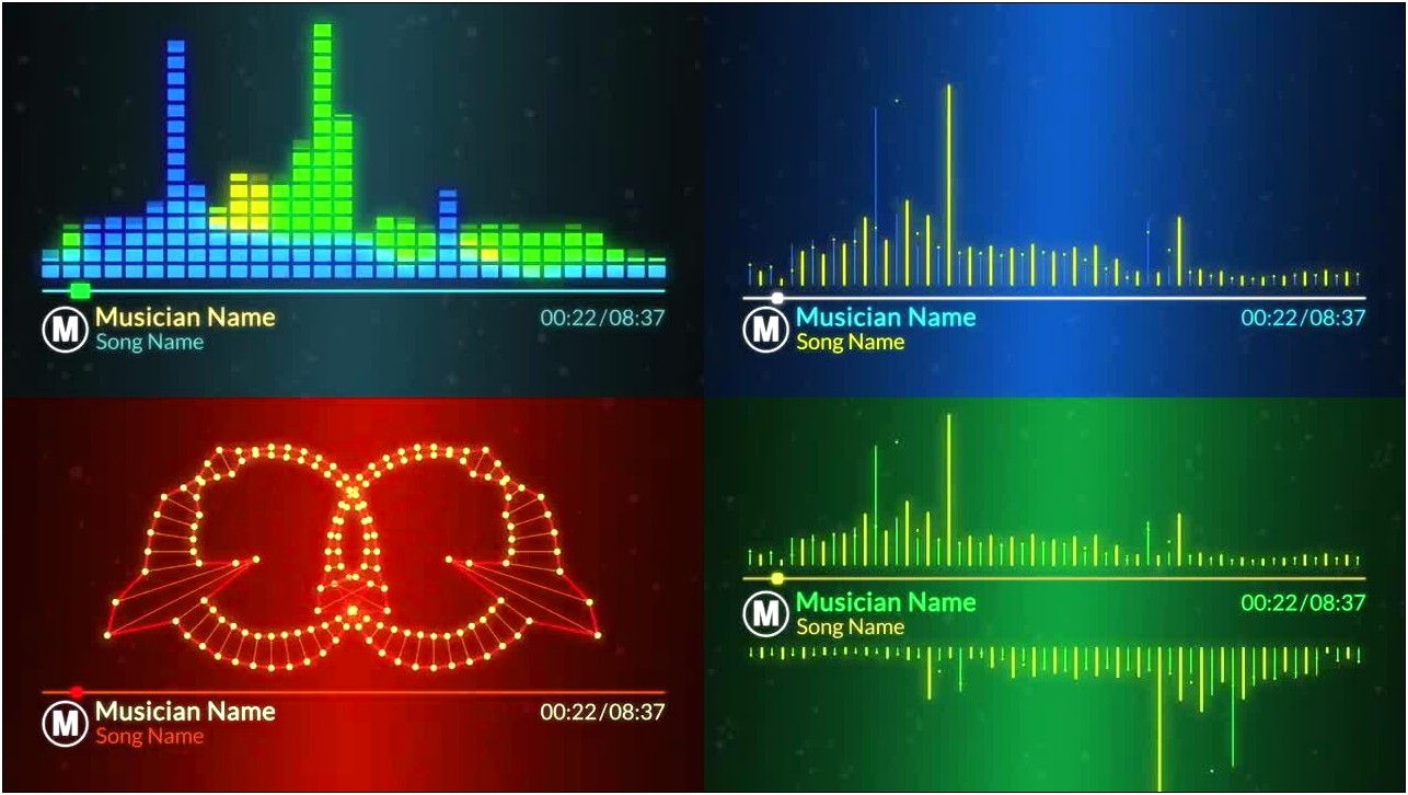 Audio Visualizer After Effects Template Free