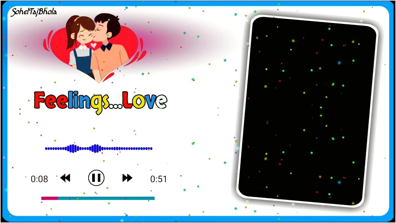 Avee Player Love Template Download Free