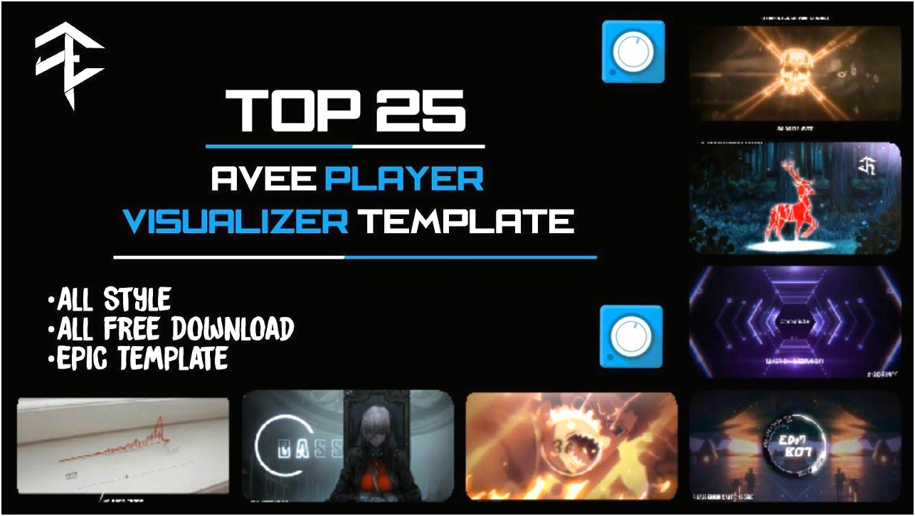 Avee Player Visualizer Template Download Free 2019
