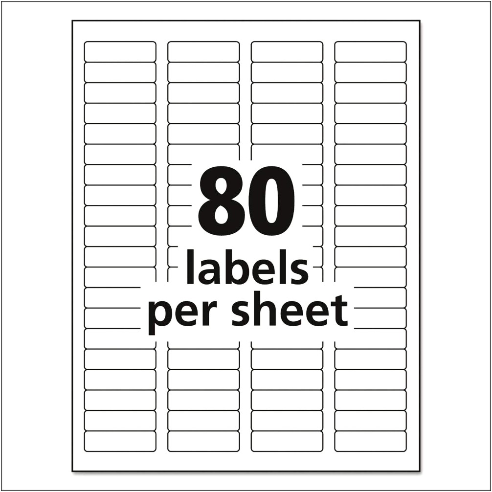 Avery 30 Address Label Template Free Download