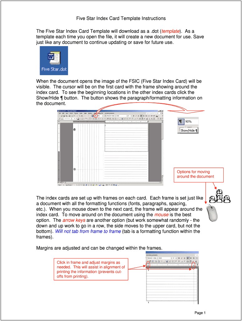 Avery Index Card Template Download Free