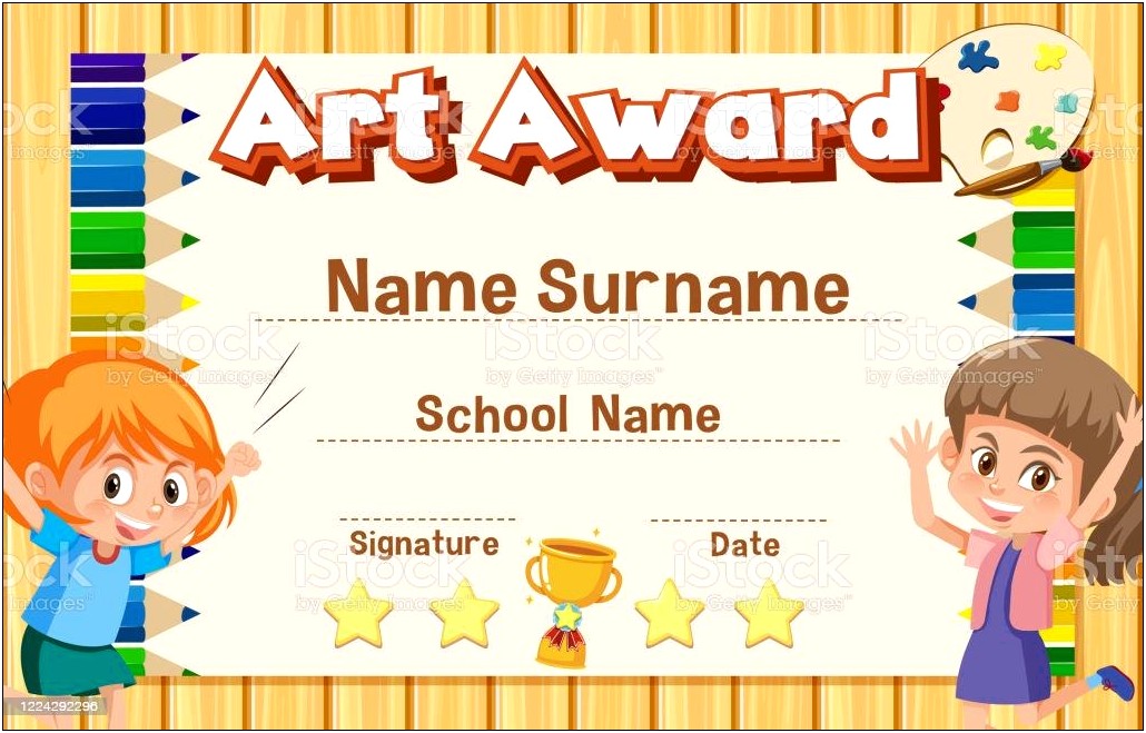 Awards Certificates Templates Free For Kids