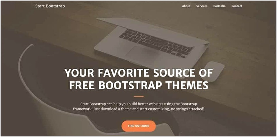 Awesome Free One Page Responsive Html5 Template