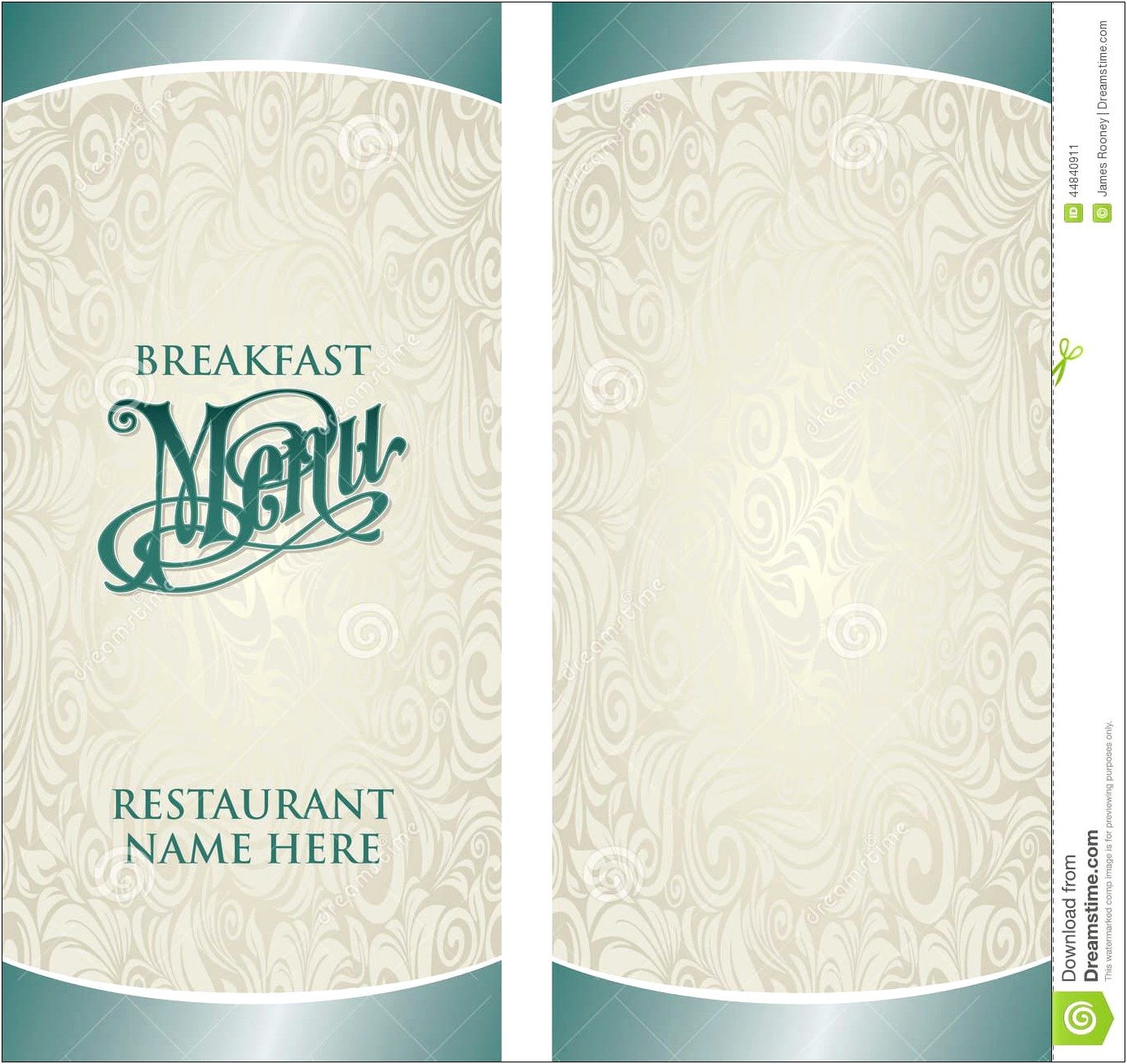 Awesome Restaurant Menu Word Template Free