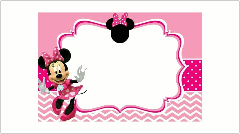 Baby Mickey Mouse Invitation Template Free