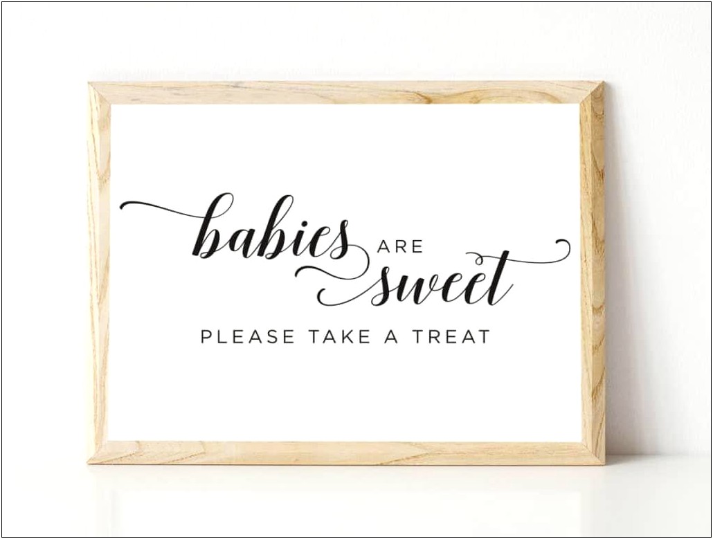 Baby Shower Guest Book Template Free