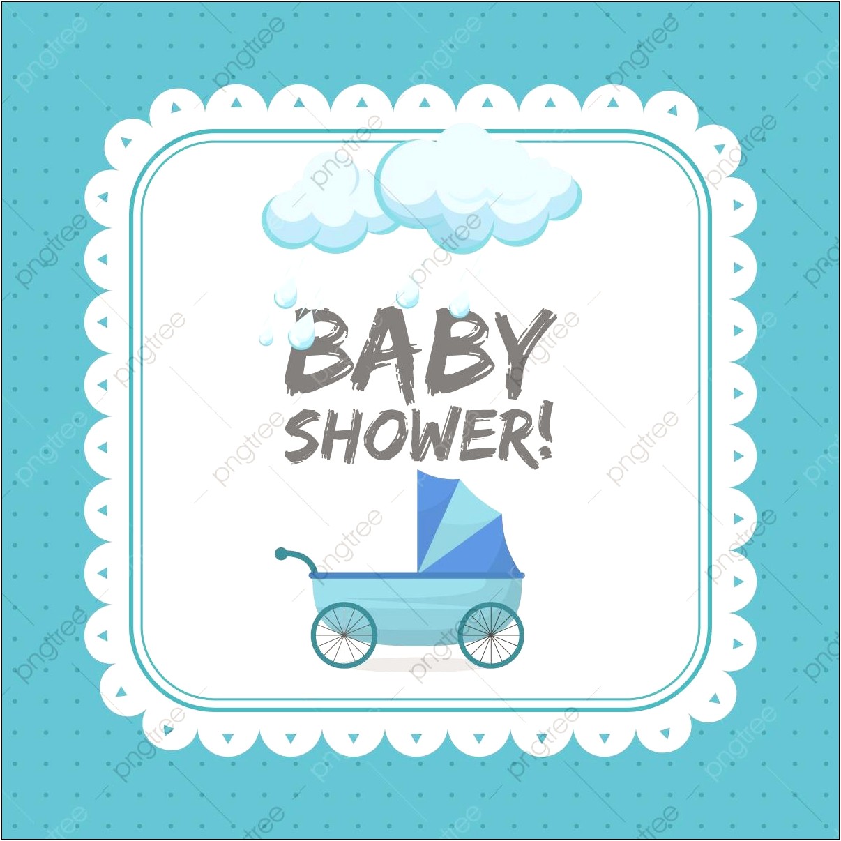 Baby Shower Invitation Dimensions Photoshop Template Free