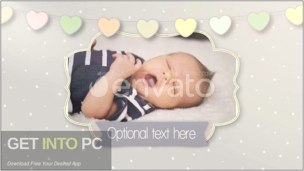 Baby Slideshow After Effects Template Free Download