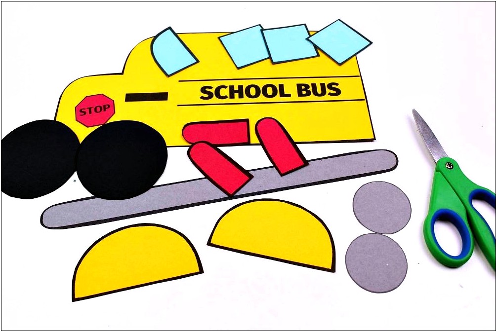 Back To School Craft Templates Free
