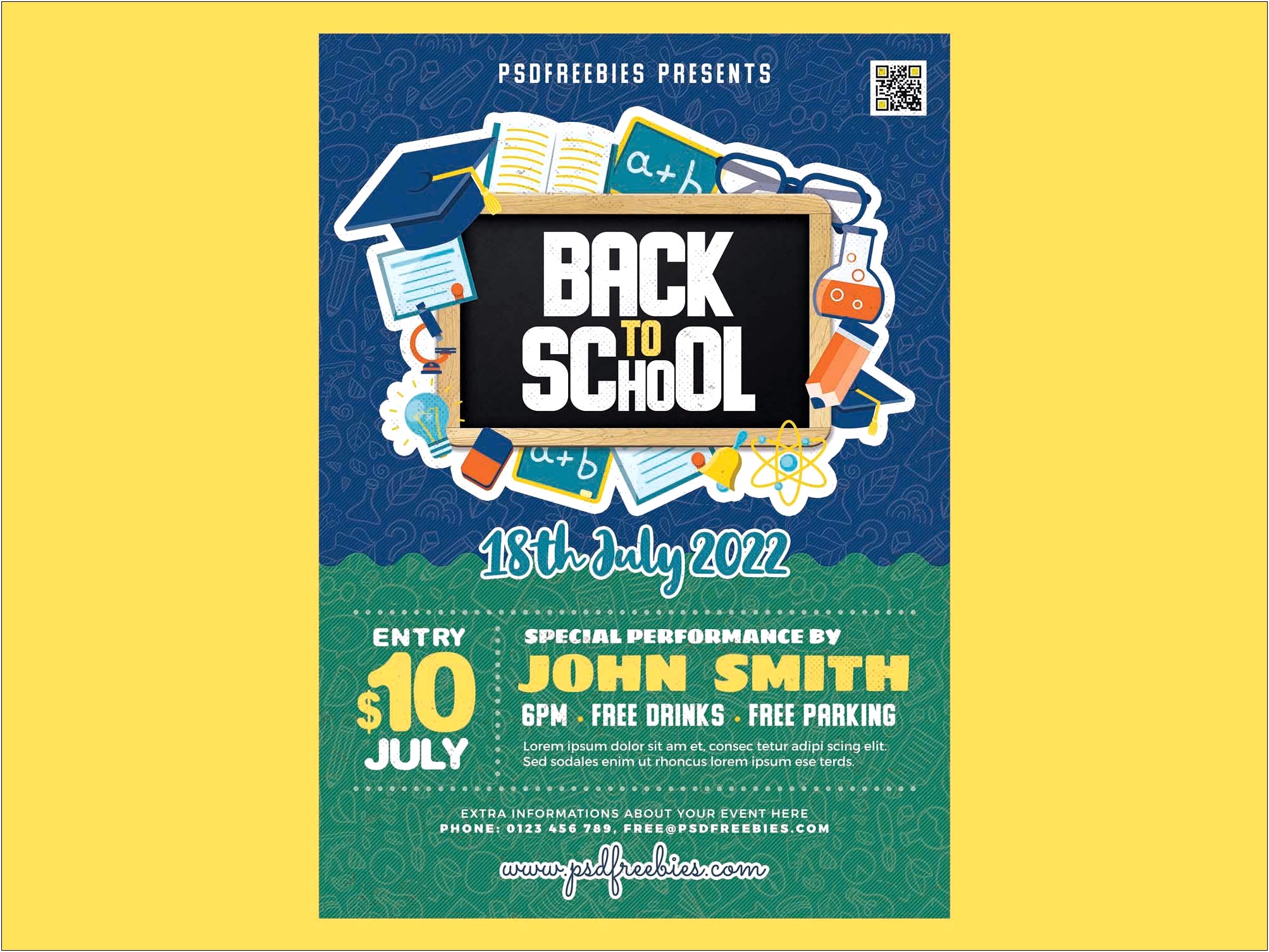 Back To School Flyer Templates Free Download