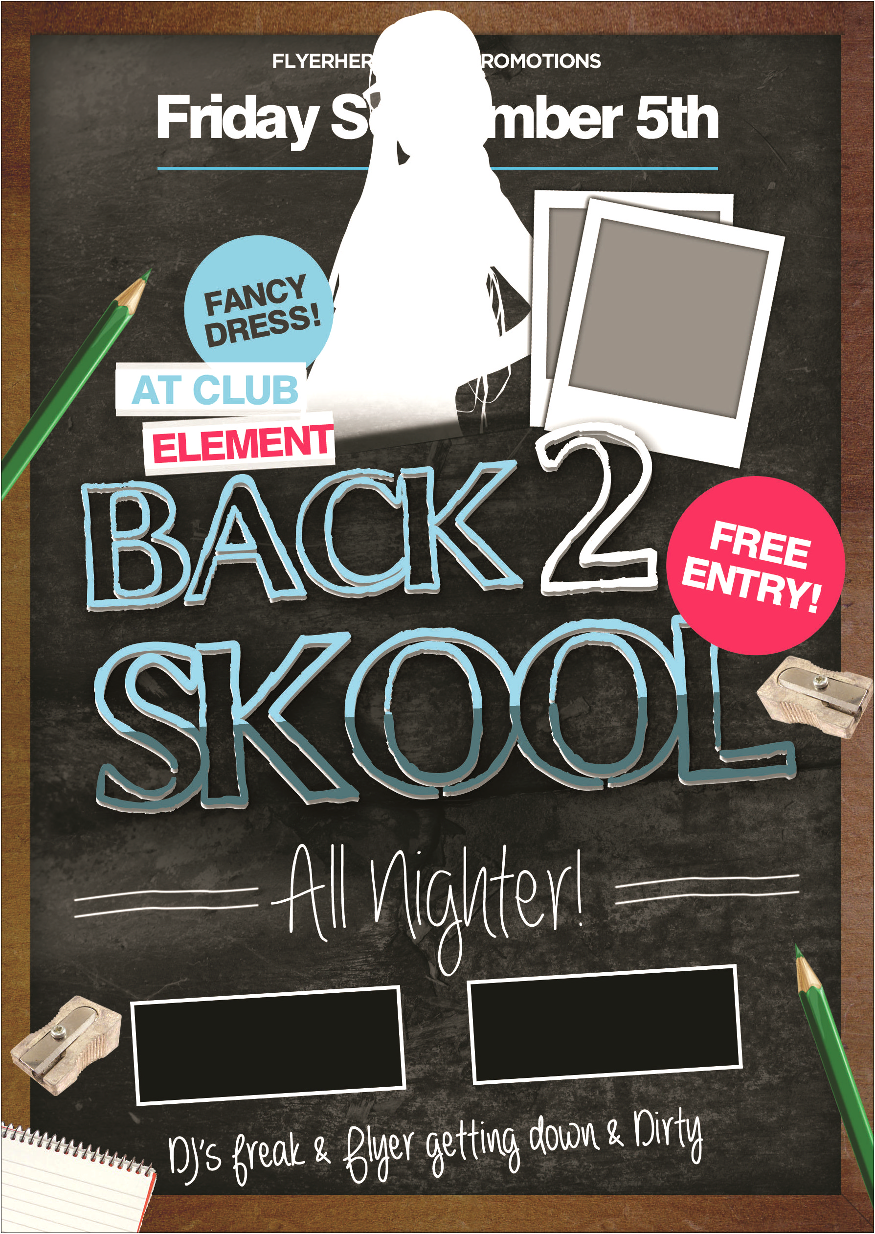 Back To School Night Flyer Template Free
