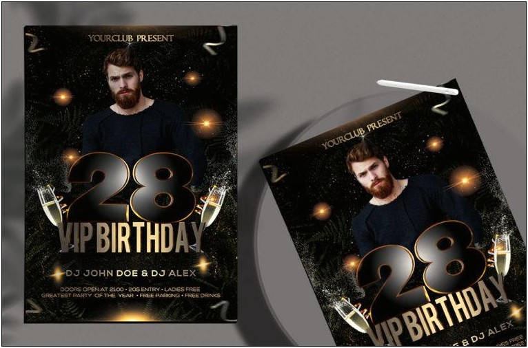 Back To School Party Flyer Template V2 Free