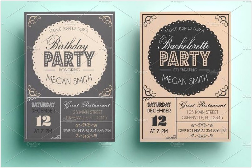 Back To School Party Invitation Templates Free