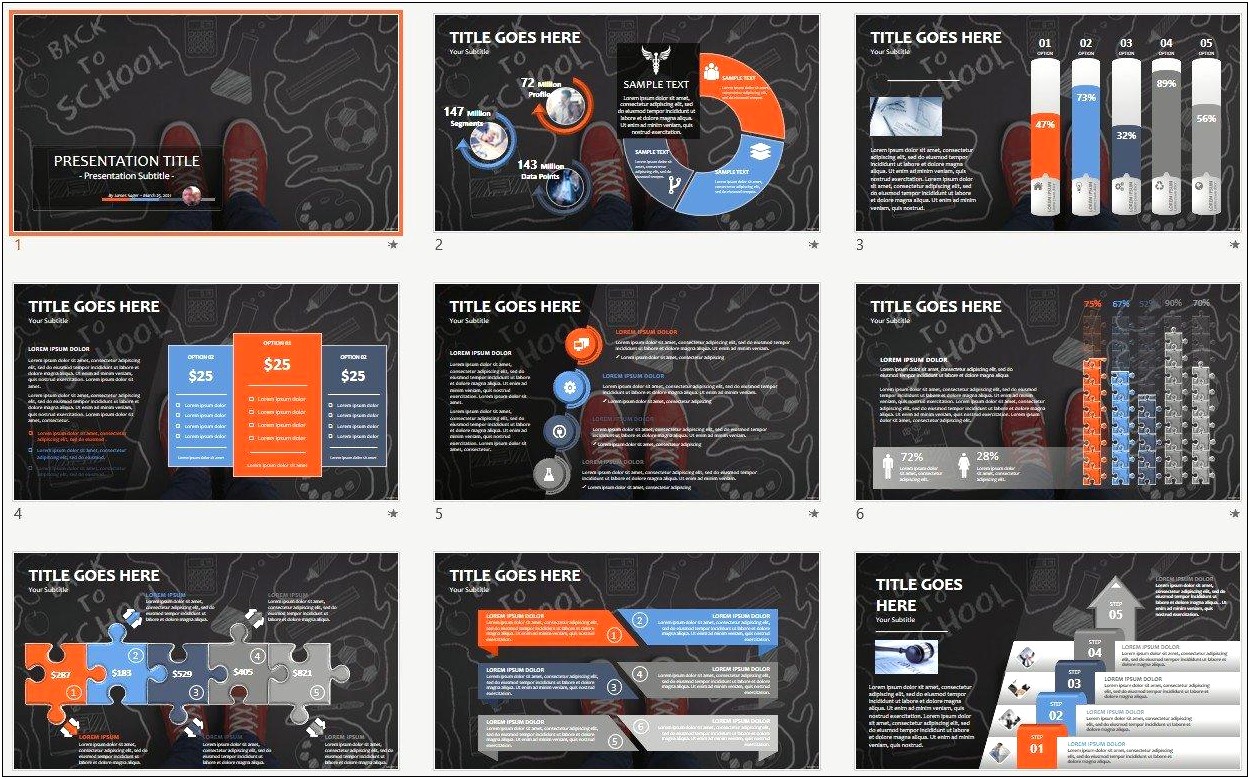 Back To School Powerpoint Template Free