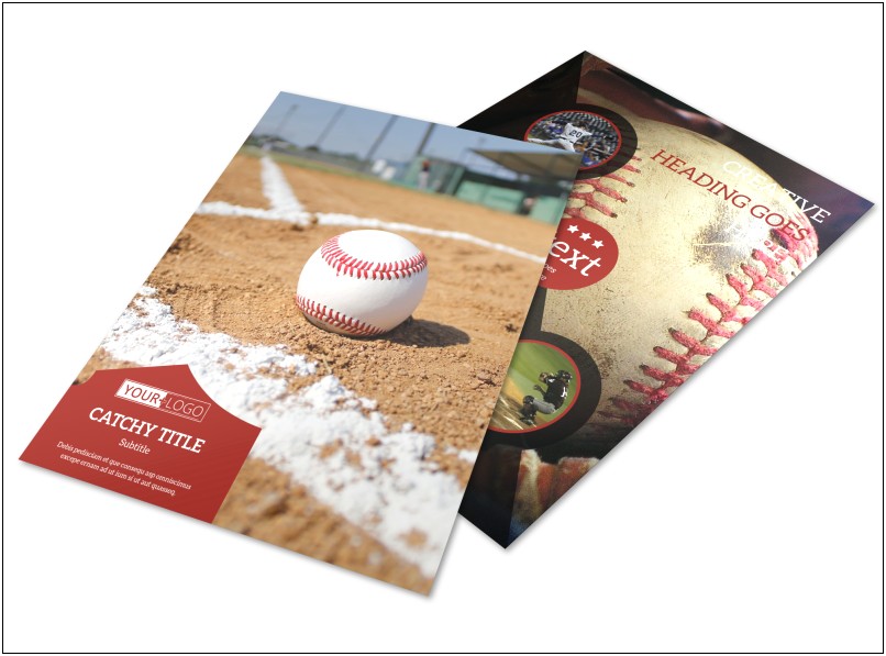 Baseball And Softball Flyer Templates Free