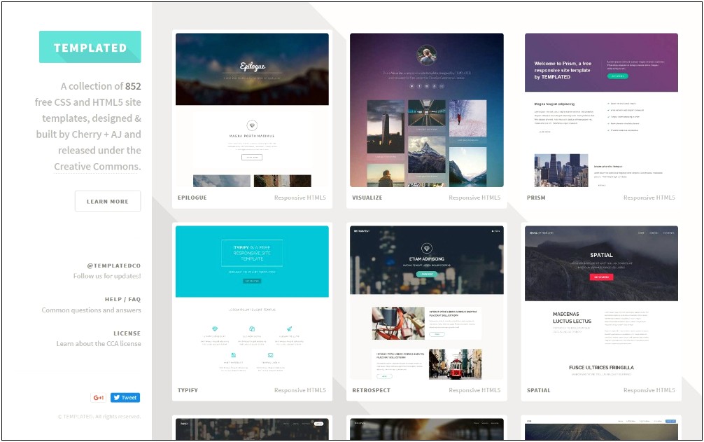 Basic Html5 Templates Free Download With Css
