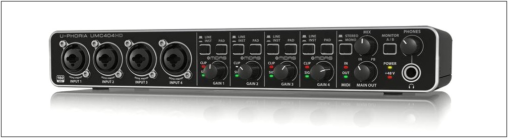 Behringer Umc404hd Interface Recording Template Free Download