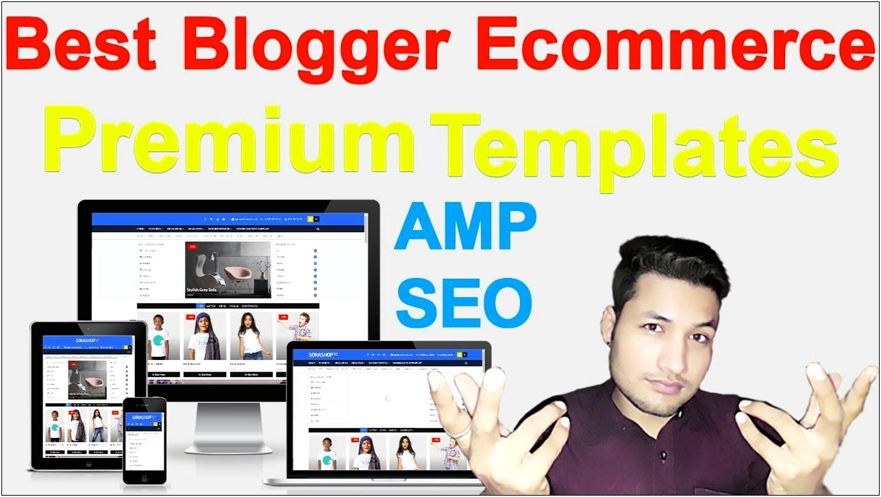 Best Blogger Ecommerce Template Free Download