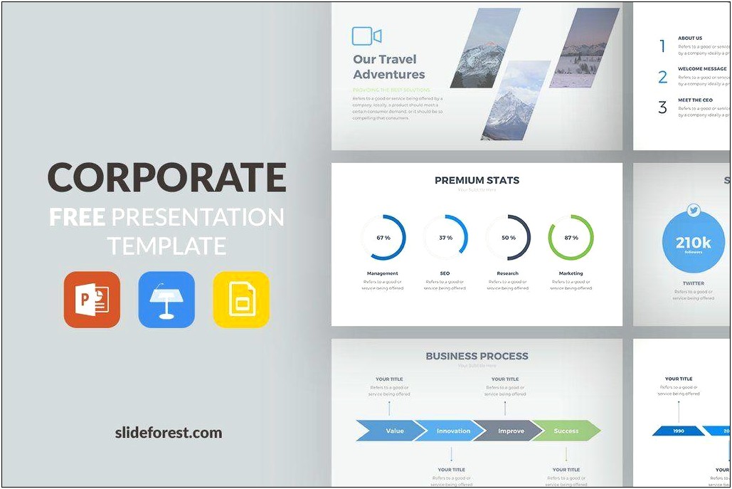 Best Corporate Powerpoint Presentation Templates Free Download