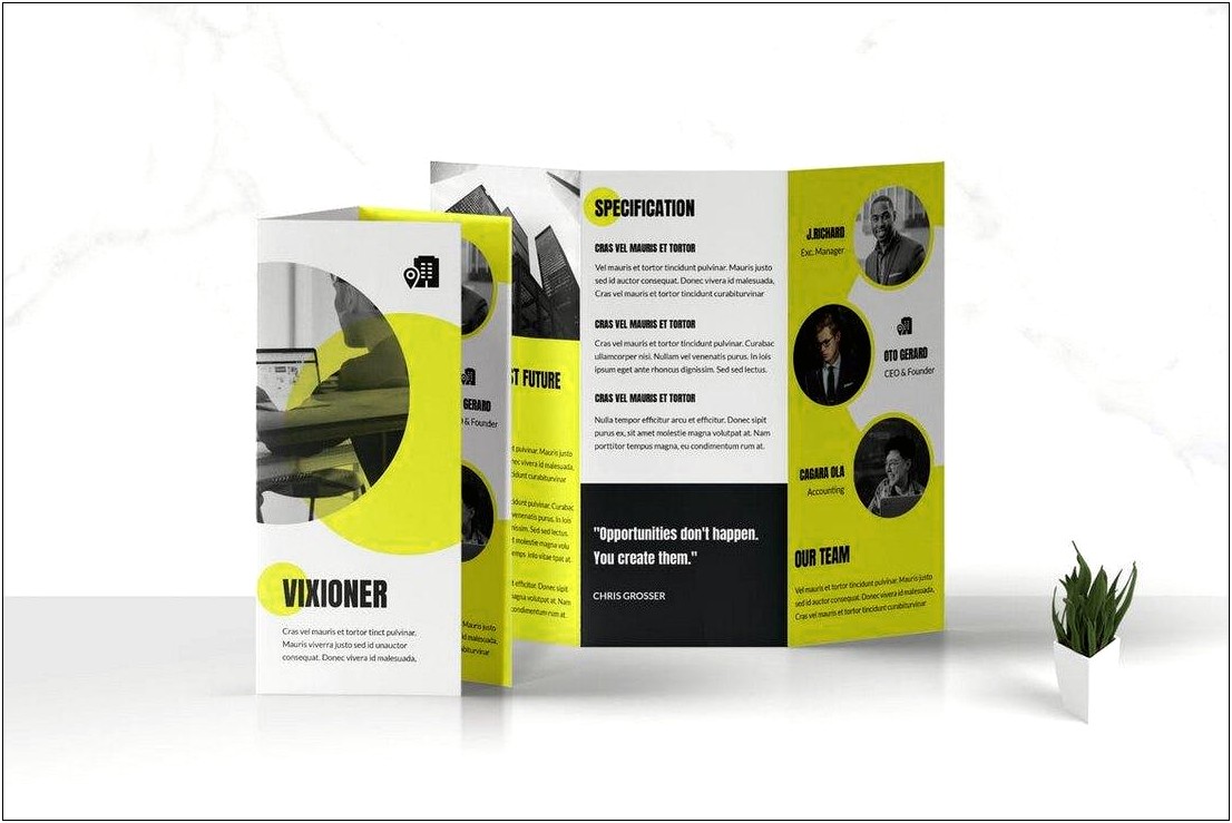 Best Free Adobe Templates Indesign Trifold