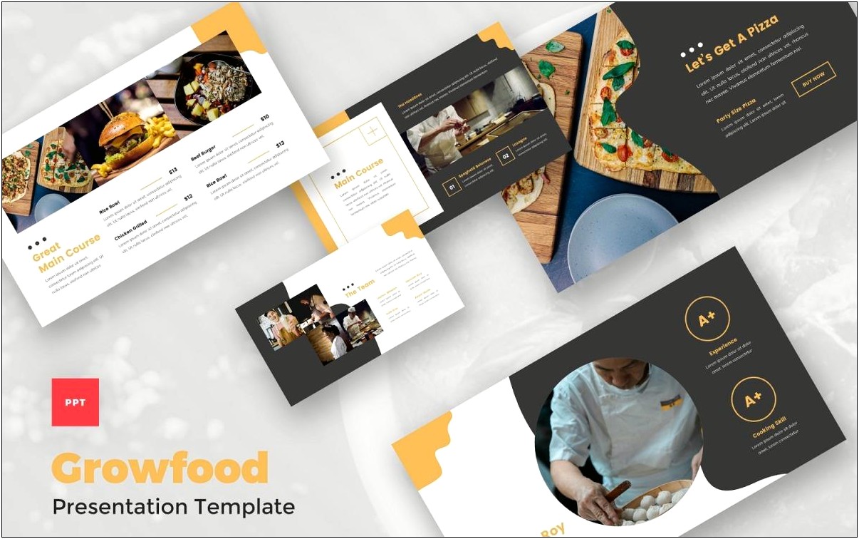 Best Free And Wide Ppt Presentation Template Chicken