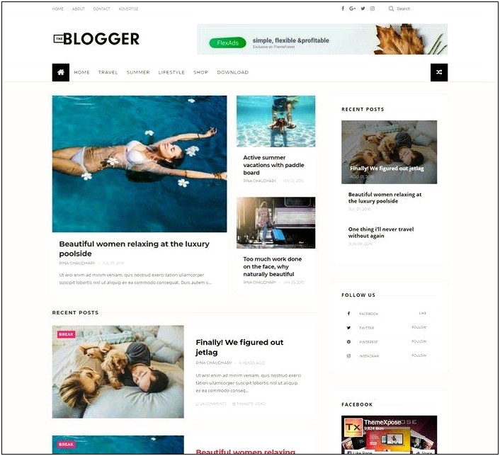 Best Free Blogger Templates For Ads