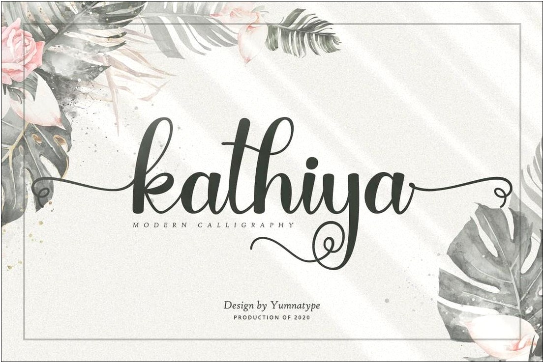 Best Free Calligraphy Fonts For Wedding Invitations