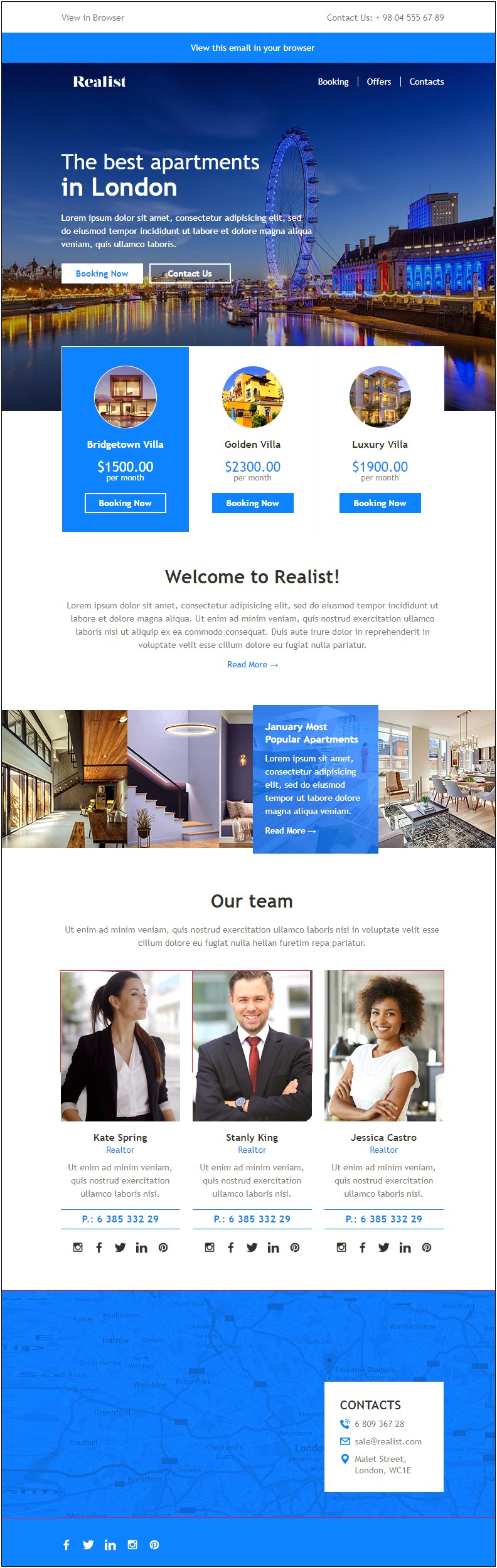 Best Free Real Estate Newsletter Templates