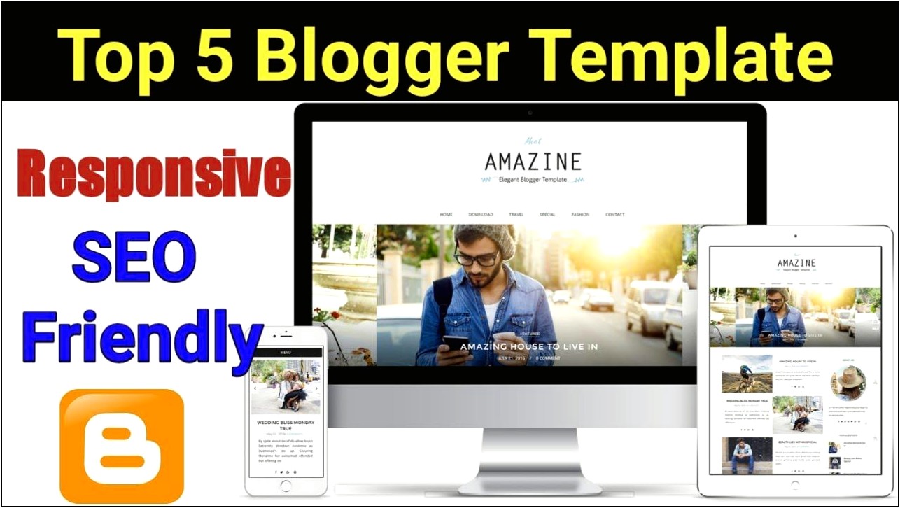 Best Free Responsive Templates For Blogger