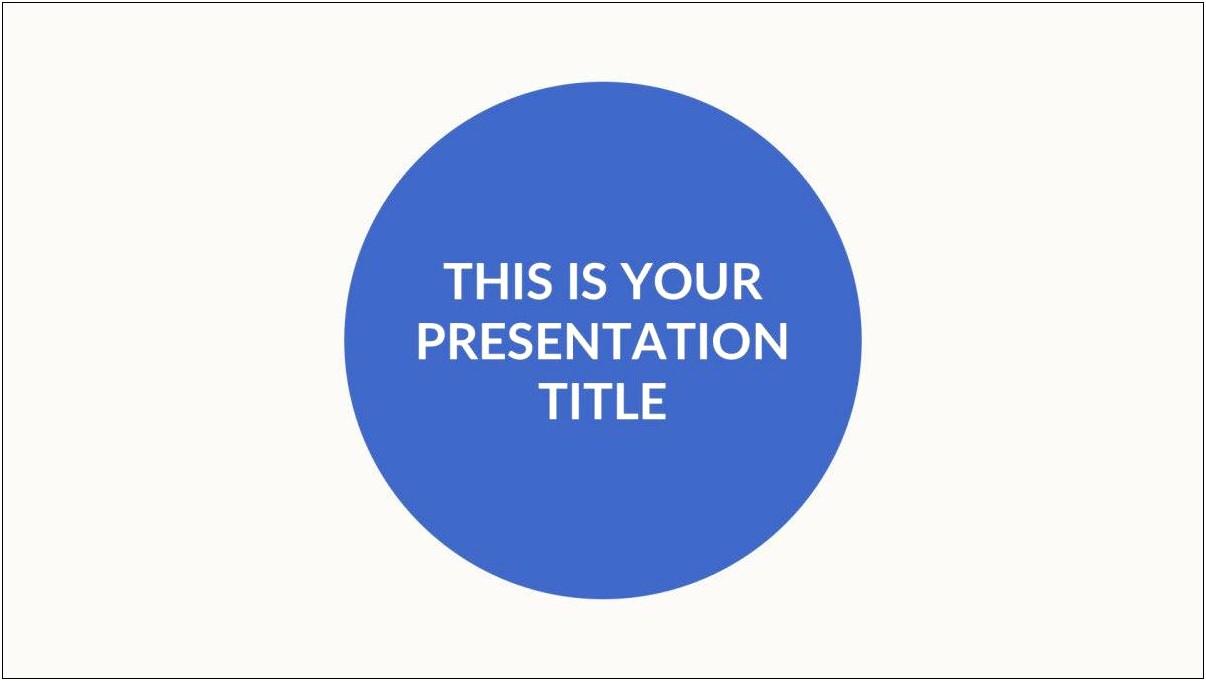 Best Free Simple Powerpoint Templates Behance