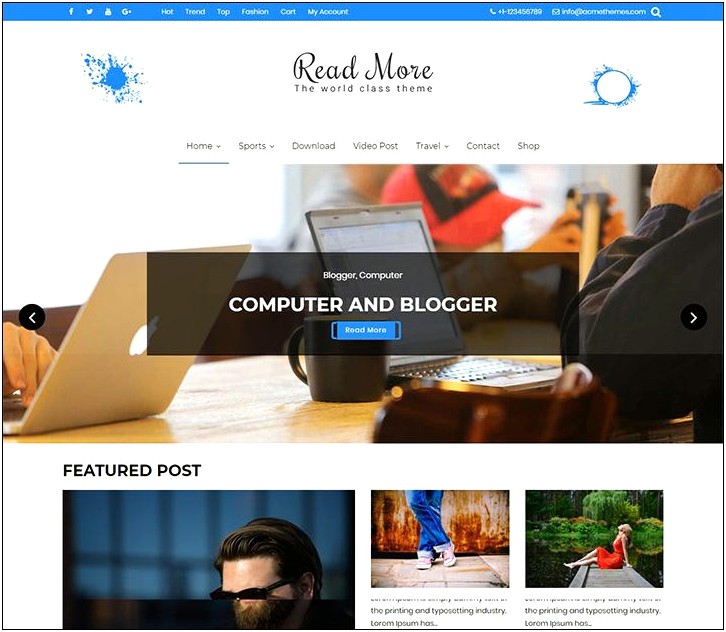 Best Free Wordpress For Personal Blog Templates