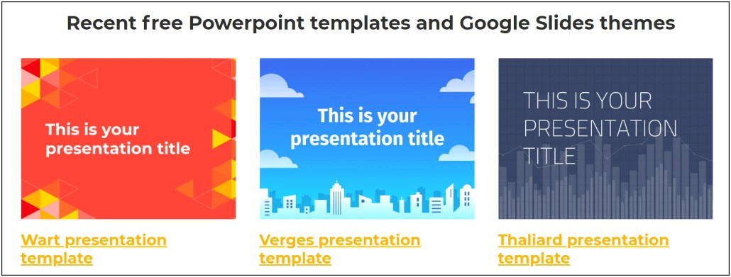 Best Powerpoint Presentation Templates Free 2018