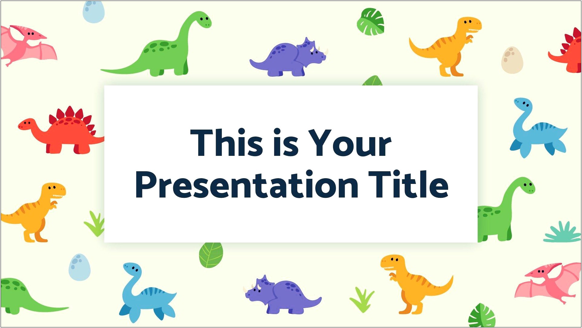 Best Powerpoint Template Free Download Cute