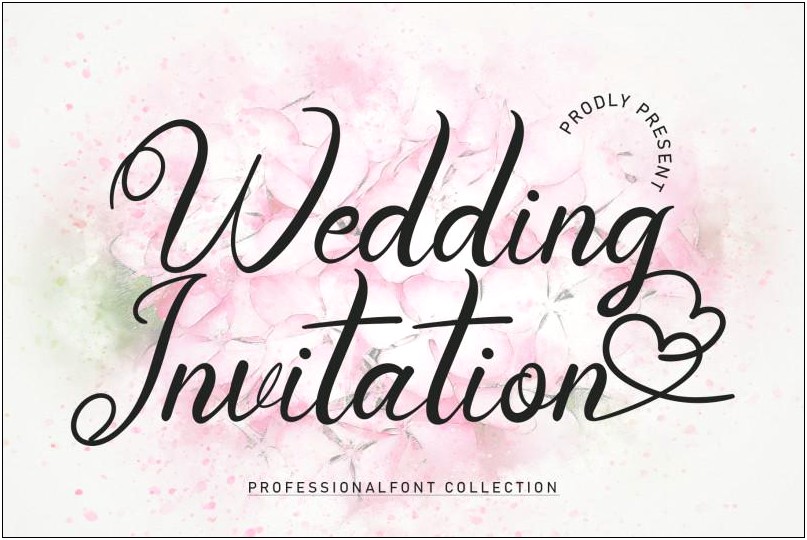 Best Serif Font For Wedding Invitations
