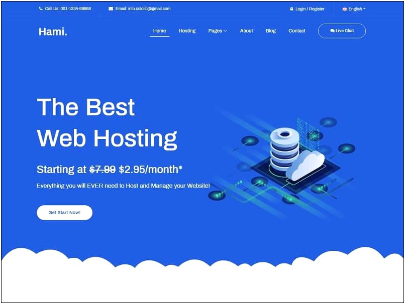 Best Web Hosting Templates Free Download