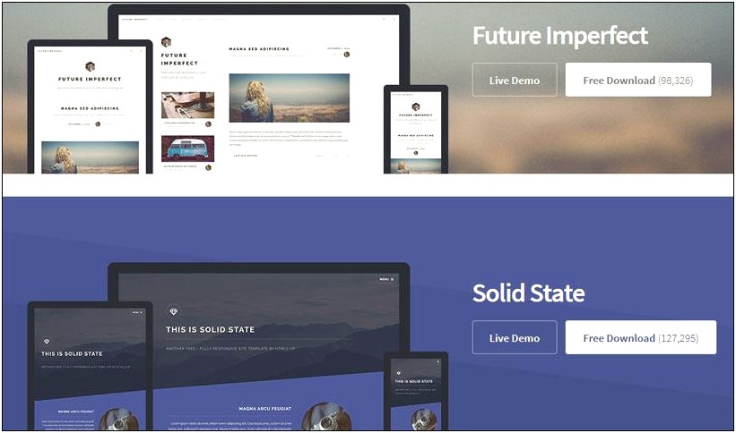 Best Web Templates 2018 Free Download