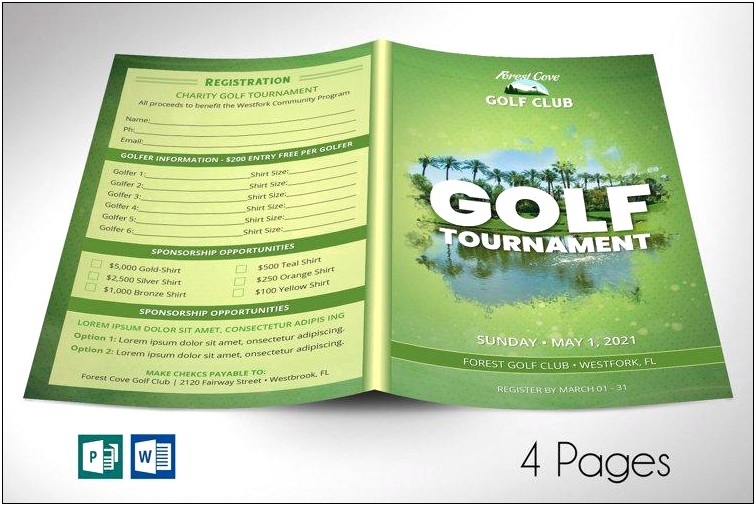 Bi Fold Brochure Template Publisher Free