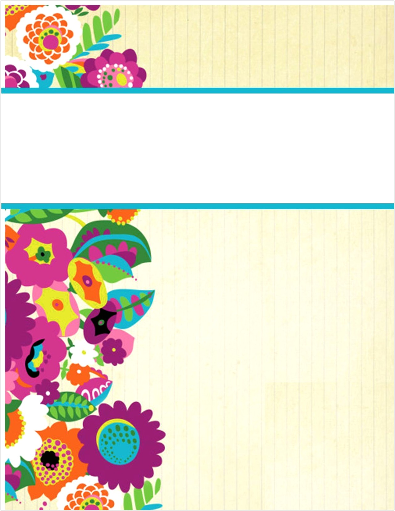 Binder Cover Templates Music Concert Free